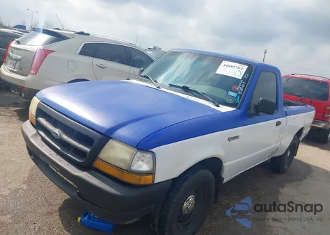 2000 Ford Ranger Xl/Xlt из США, поврежденный, VIN 1FTYR10V4YPB20137